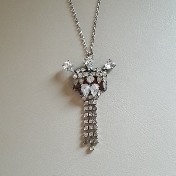 Repurposed Vintage Jewelry Assemblage Necklace - Picture 8 of 16